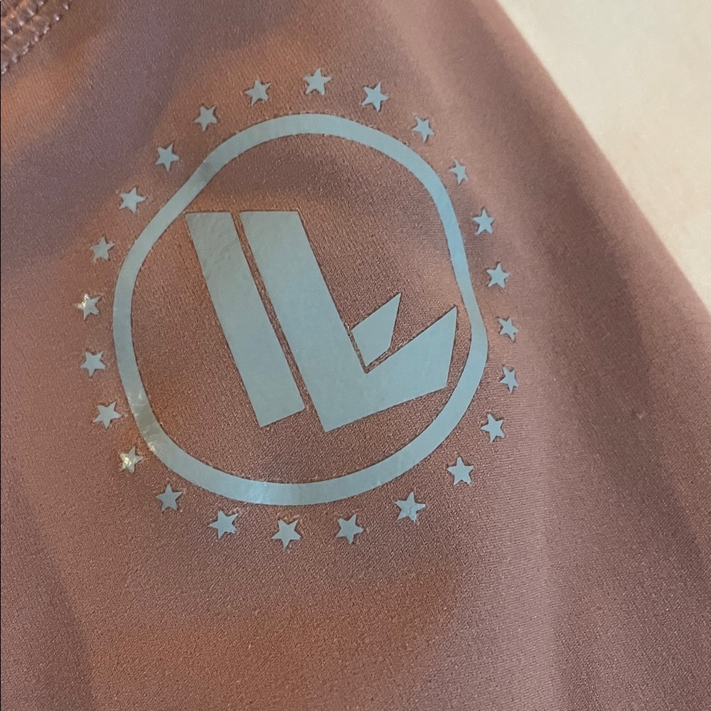 LYMTLESS mauve colored High-Waisted Leggings - Picture 2 of 5
